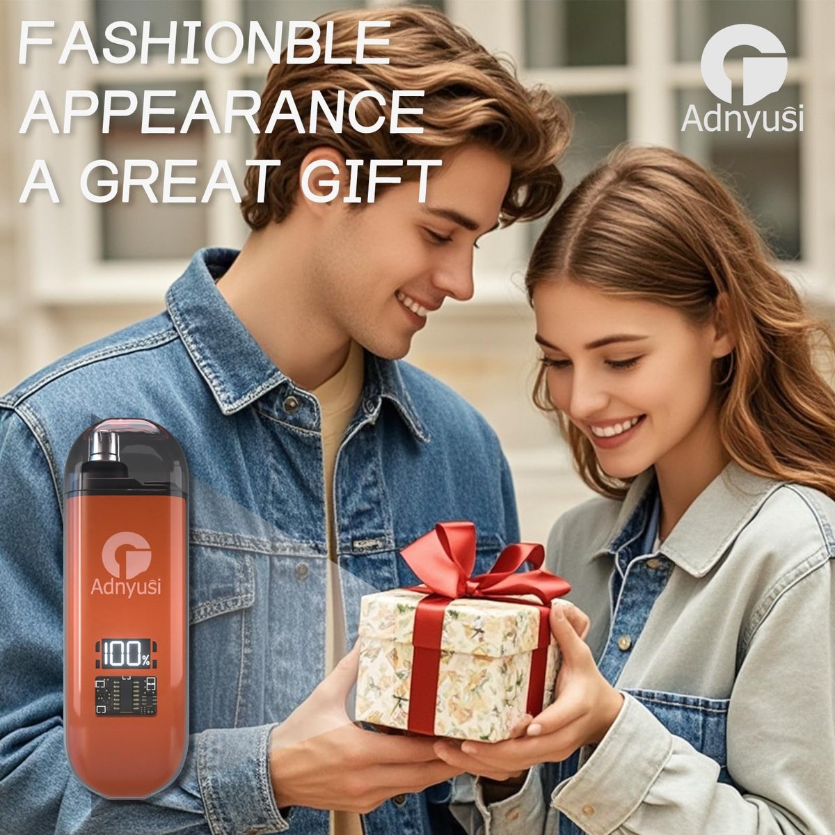 Adnyusi 2026 Professional Painless Nose Hair Trimmer – Unisex, USB Charging, Digital Display, Double-Edged Blade, Portable & Lightweight - görsel 9