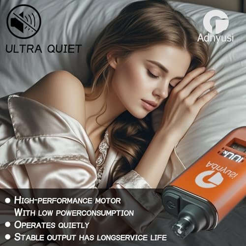 Adnyusi 2026 Professional Painless Nose Hair Trimmer – Unisex, USB Charging, Digital Display, Double-Edged Blade, Portable & Lightweight - görsel 12