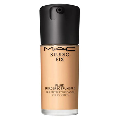 MAC Studio Fix Fluid Broad Spectrum SPF 15 Foundation - C40 (Light Beige) - 1 fl oz / 30 mL Avelisse