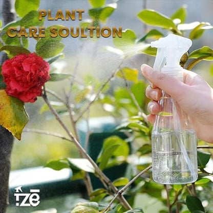 FZE Ultra Fine Mist Spray Bottles Pack of 2 – 6.76 oz (200ml) Plant Mister for Hair, Plants, Cleaning, Gardening, Essential Oils