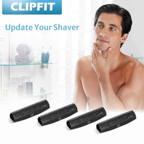 CLIPFIT Foil Shaver Replacement Blades Compatible with Andis TS1, TS2, Babyliss FXFS2, Wahl 5 Star Vanish – 4-Pack (2 Sets) - görsel 8
