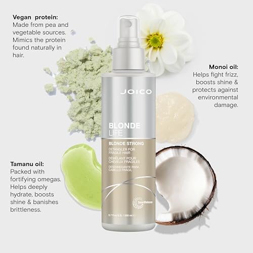 Joico Blonde Life Blonde Strong Conditioning Detangler - 6.7 Fl Oz - Fragile Blonde Hair Care Avelisse