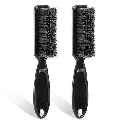 ZEAYEA 50 Pcs Blade Clipper Cleaning Brush - Professional Barber Blade Cleaning Brush, Nylon Hair Styling Brush Tool for Trimmer, Clipper, Manicure, Salon Haircut, Barbers Supplies, Black Avelisse
