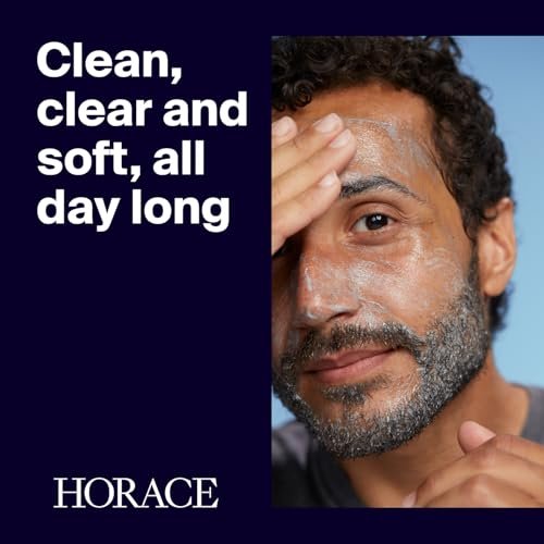 HORACE Face Cleanser for Men - Purifying Gel, Excess Sebum Control, Unscented, 200 ml Avelisse