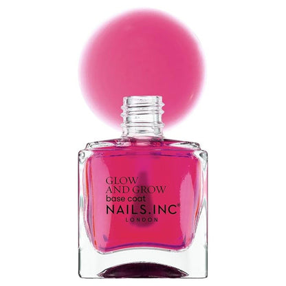 Nails Inc 45 Second Speedy Gloss Nail Polish - Sienna Sheer Pink - Quick Dry, No Chip, Long Lasting - Vegan 0.47 Fl Oz