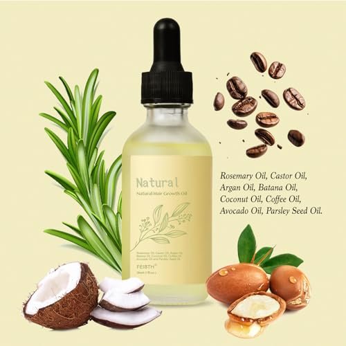 Natural Hair Growth Oil for Men and Women - Batana & Rosemary Infused (2 fl oz) by BabyFaceDiary Avelisse