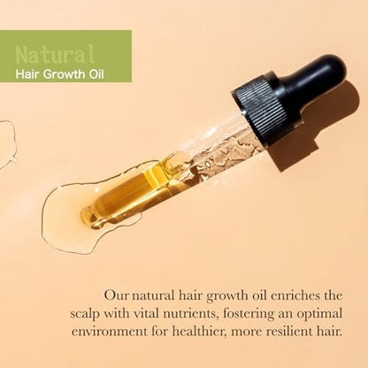 Natural Hair Growth Oil for Men and Women - Batana & Rosemary Infused (2 fl oz) by BabyFaceDiary Avelisse