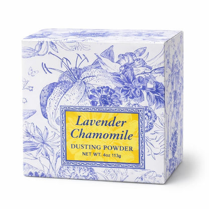 Greenwich Bay Dusting Powder – 4oz Lavender Chamomile Body Powder with Puff for Women – After Shower Powder with Natural Fragrance, Aloe, Shea Butter, Jojoba Avelisse