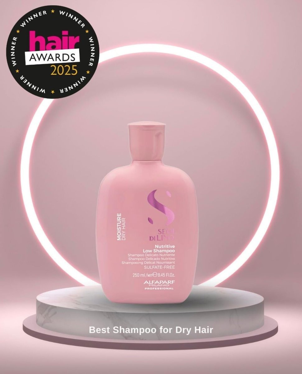 ALFAPARF MILANO Semi di Lino Moisturizing Shampoo and Hair Mask for Dry Hair - Hydrates, Nourishes, Softens - Color Safe - Adds Shine and Softness on Dry Damaged Hair - Sulfate Free Avelisse