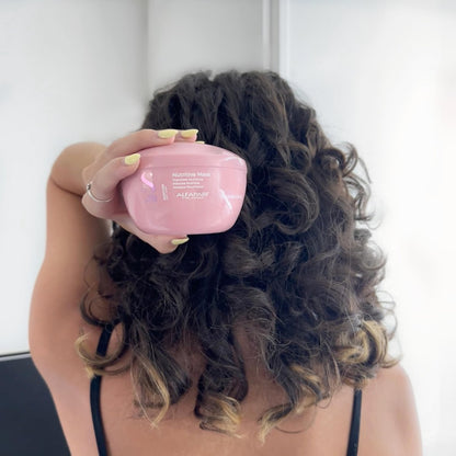 ALFAPARF MILANO Semi di Lino Moisturizing Shampoo and Hair Mask for Dry Hair - Hydrates, Nourishes, Softens - Color Safe - Adds Shine and Softness on Dry Damaged Hair - Sulfate Free Avelisse