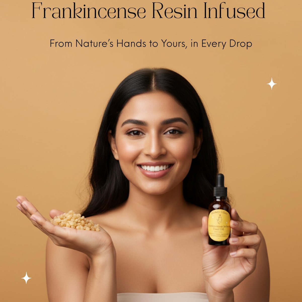 Frankincense Resin Infused Organic Black Seed, Castor & Jojoba Oils Face Anti-Aging Serum - Cold Pressed Natural Skincare Moisturizer for Glowing Skin, 1 Fl Oz Avelisse