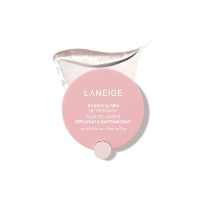 LANEIGE Bouncy & Firm Lip Treatment: Plumping & Firming Lip Care with Peony & Collagen Complex, Ceramide Capsules, & 5D Hyaluronic Acid