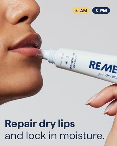 All-In-One Lip Treatment for Dry Lips | Hydrating Lip Balm Ointment with Ceramides, Peptides, and Dimethicone | Repairs Dry, Cracked Lips | By Dermatologist Dr. Shah | Remedy Science - görsel 7