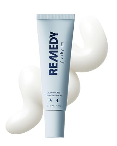 All-In-One Lip Treatment for Dry Lips | Hydrating Lip Balm Ointment with Ceramides, Peptides, and Dimethicone | Repairs Dry, Cracked Lips | By Dermatologist Dr. Shah | Remedy Science - görsel 1