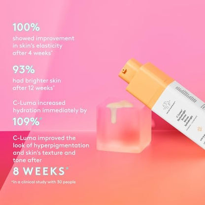 Drunk Elephant C-Luma Hydrabright Serum - 10% Hydrating Vitamin C - Clean Clinical Skincare - 30ml/1 fl oz Avelisse
