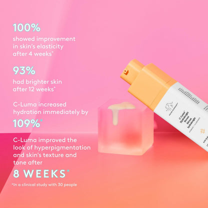 Drunk Elephant C-Luma Hydrabright Serum - 10% Hydrating Vitamin C - Clean Clinical Skincare - 30ml/1 fl oz Avelisse