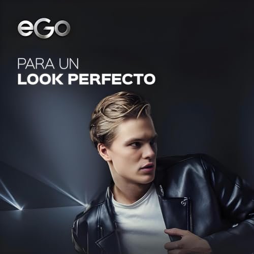 Gel eGo Black 450ml - Irresistible Fragrance Hair Styling Gel for Men, Clear Hold - görsel 4