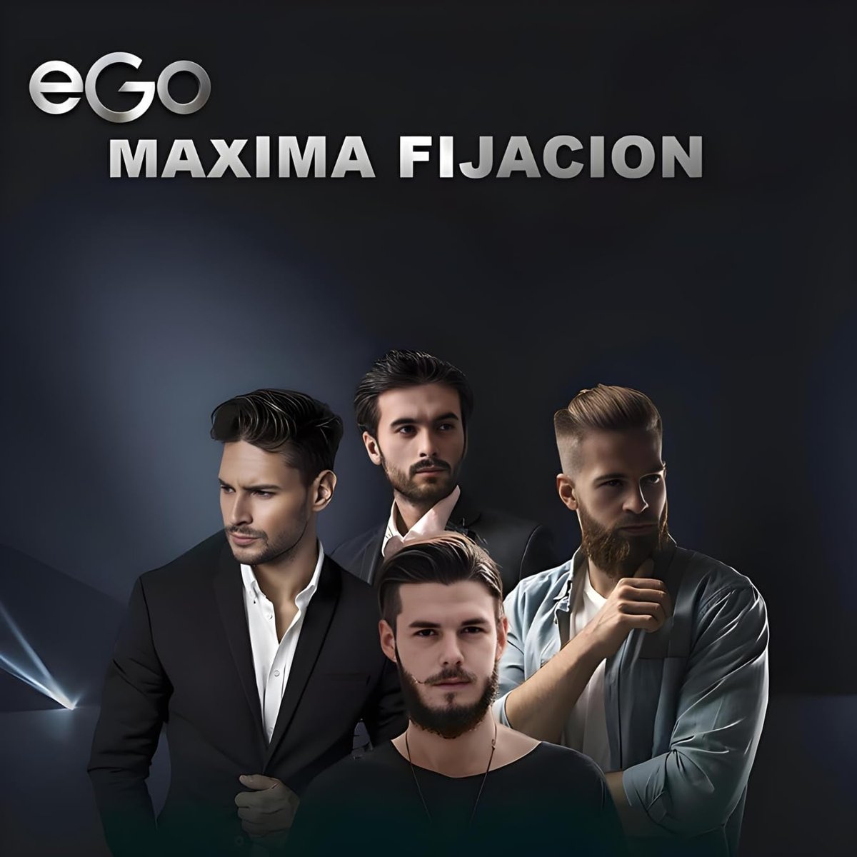 Gel eGo Black 450ml - Irresistible Fragrance Hair Styling Gel for Men, Clear Hold - görsel 7