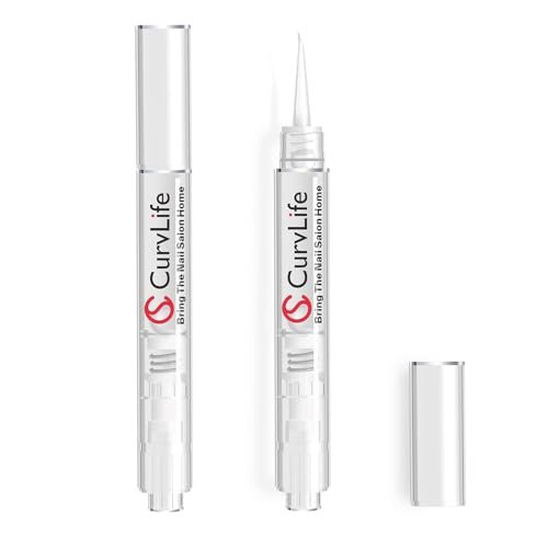 Curvlife 3-in-1 Nail Glue Remover Pen – Acetone-Free Press On Nail Remover, 2-Pack (5ml Each) - görsel 2