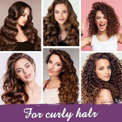 Karseell Curling Perfection Curl-Defining Cream - Paraben-Free, 200ml (6.78oz) for All Curl Types