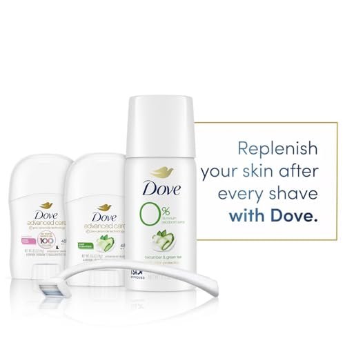 Dove Travel Deodorant for Women Variety 3-Pack – Advanced Care Invisible, Cool Essentials Mini, Cucumber & Green Tea Spray - görsel 6