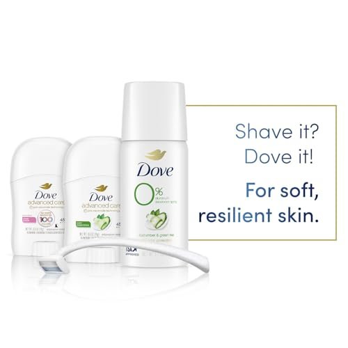 Dove Travel Deodorant for Women Variety 3-Pack – Advanced Care Invisible, Cool Essentials Mini, Cucumber & Green Tea Spray - görsel 8