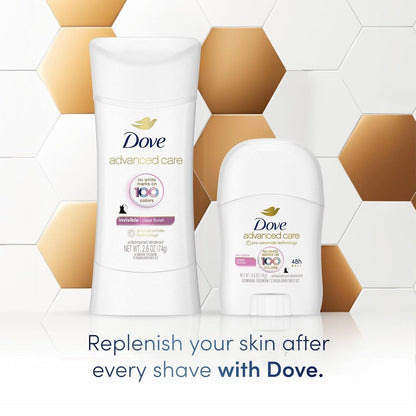 Dove Antiperspirant Deodorant for Women, Clear Finish, 2-Pack + Travel-Size – No White Marks, Pro-Ceramide Technology, Vegan & Cruelty-Free Avelisse