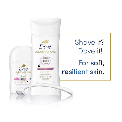 Dove Antiperspirant Deodorant for Women, Clear Finish, 2-Pack + Travel-Size – No White Marks, Pro-Ceramide Technology, Vegan & Cruelty-Free Avelisse