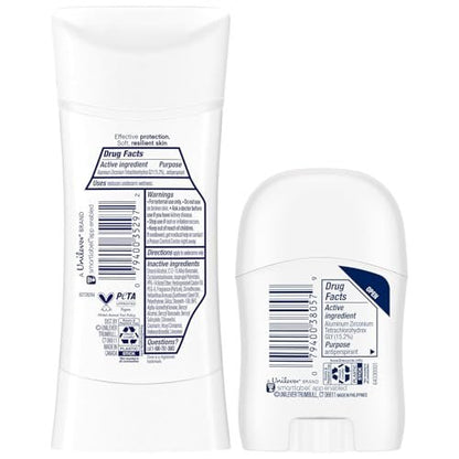 Dove Advanced Care Antiperspirant Deodorant Cool Essentials Bundle – 3 Piece Set (2 Full-Size + 1 Mini) Avelisse