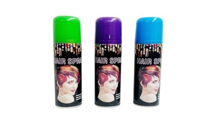 Temporary Hair Color Spray for Parties & Celebrations - 6 Color Variety Pack (6 Cans, 3 oz Each) Avelisse