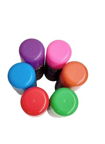 Temporary Hair Color Spray for Parties & Celebrations - 6 Color Variety Pack (6 Cans, 3 oz Each) Avelisse
