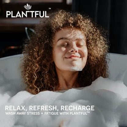 Plantful™ Organic Handmade Bath Bombs – 12 Large Shea Butter Moisturizing Gift Set for Women, Men & Kids Avelisse