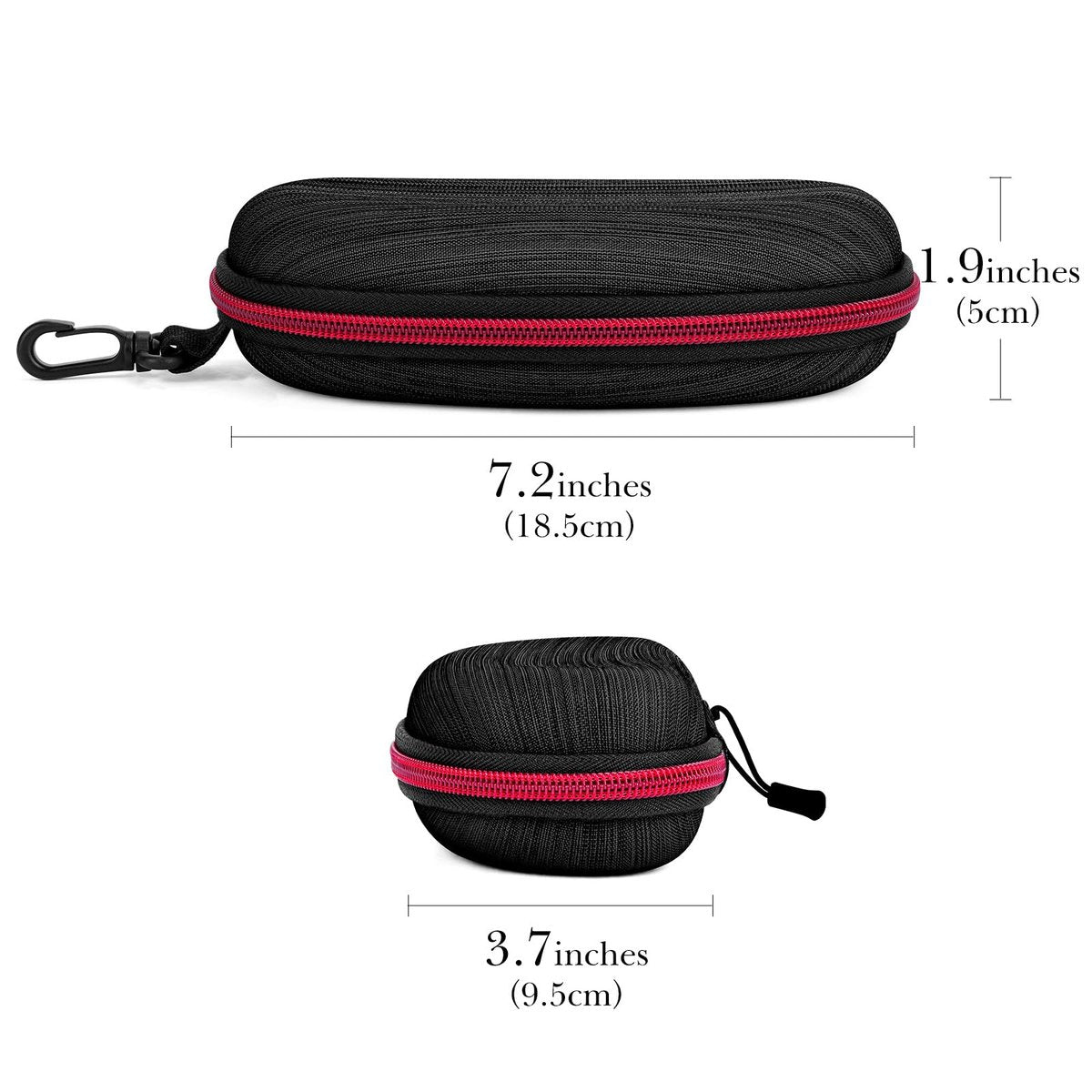 Linkidea EVA Razor Travel Case – Protective Black Razor Blade Replacement Travel Bag for Men, Compatible with Fusion 5 Power - görsel 5
