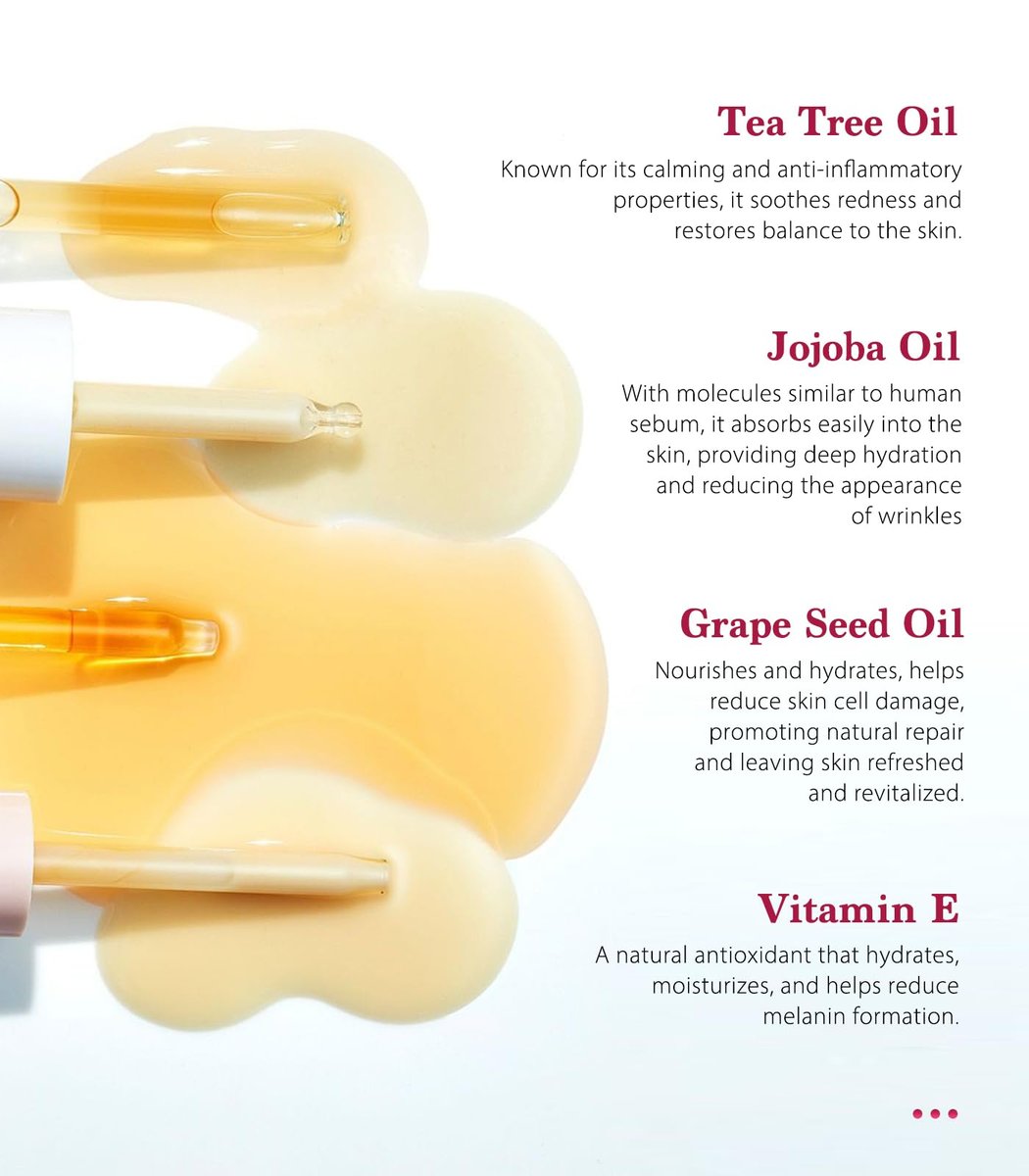 SINAHET Dermaplaning Oil - Natural Moisturizing Shave Oil for Face & Body with Jojoba, Vitamin E, Tea Tree & Grape Seed (1.7 fl oz / 50 ml) - görsel 5