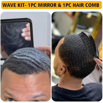 Goiple Wave Pomade for Men – Strong Hold, Easy Wash, 360 Wave Training Hair Cream with Brush & Durag Kit Avelisse