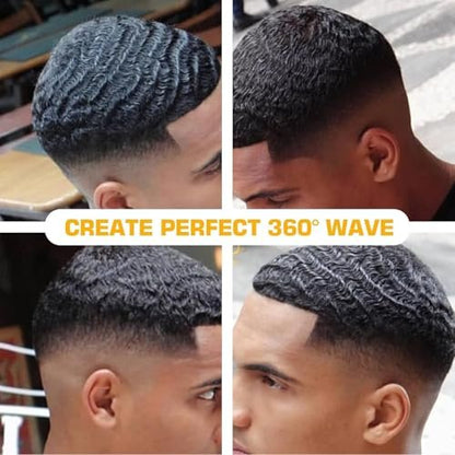 Goiple Wave Pomade for Men – Strong Hold, Easy Wash, 360 Wave Training Hair Cream with Brush & Durag Kit Avelisse