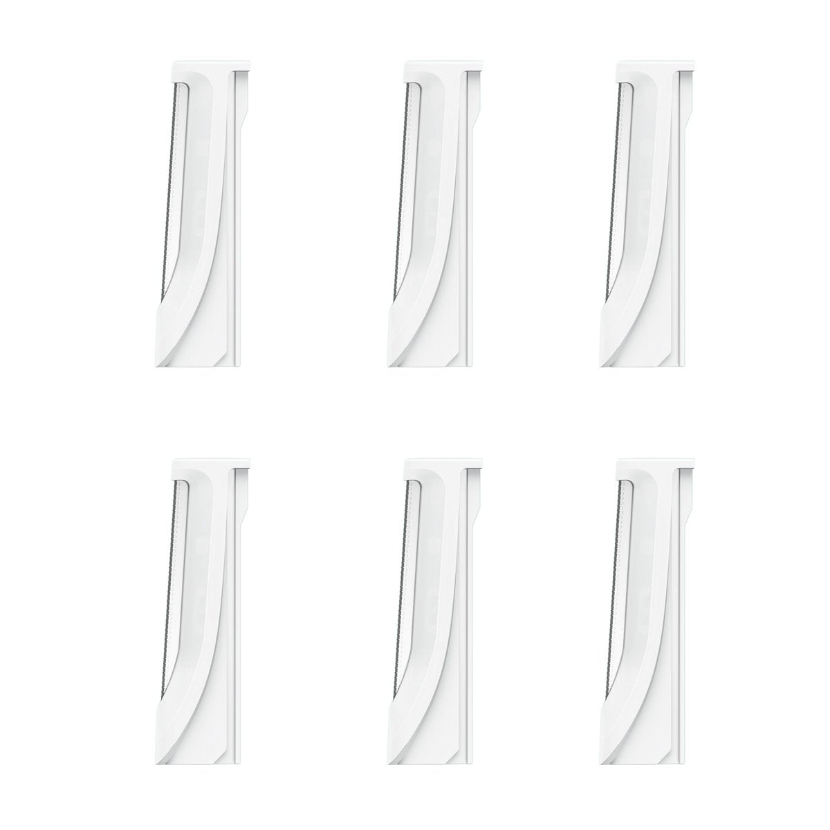 6 Replacement Blades for Liberex Sonic Dermaplaning Tool for Face Avelisse