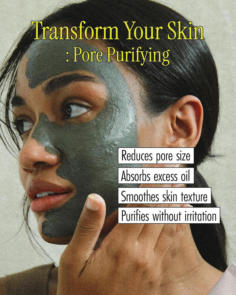 BRMUD Relief Mud Mask - Celeb's Choice Body Mud with 91.8% Nature-Derived Ingredients - Hydrating & Deep Pore Cleanser for Face and Body - K Beauty Body Mud (3.72 fl oz) - görsel 11