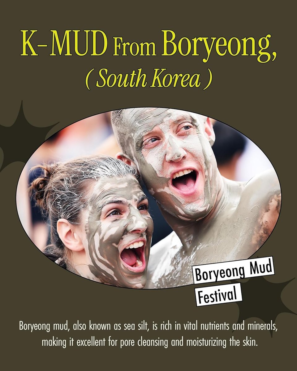 BRMUD Relief Mud Mask - Celeb's Choice Body Mud with 91.8% Nature-Derived Ingredients - Hydrating & Deep Pore Cleanser for Face and Body - K Beauty Body Mud (3.72 fl oz) - görsel 9