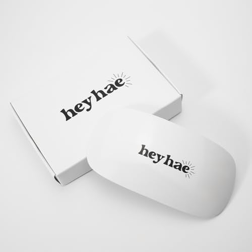 Heyhae 6W Portable UV Lamp for Semi Cured Gel Nail Strips and Top Gel Cure - Lightweight LED Nail Lamp Avelisse