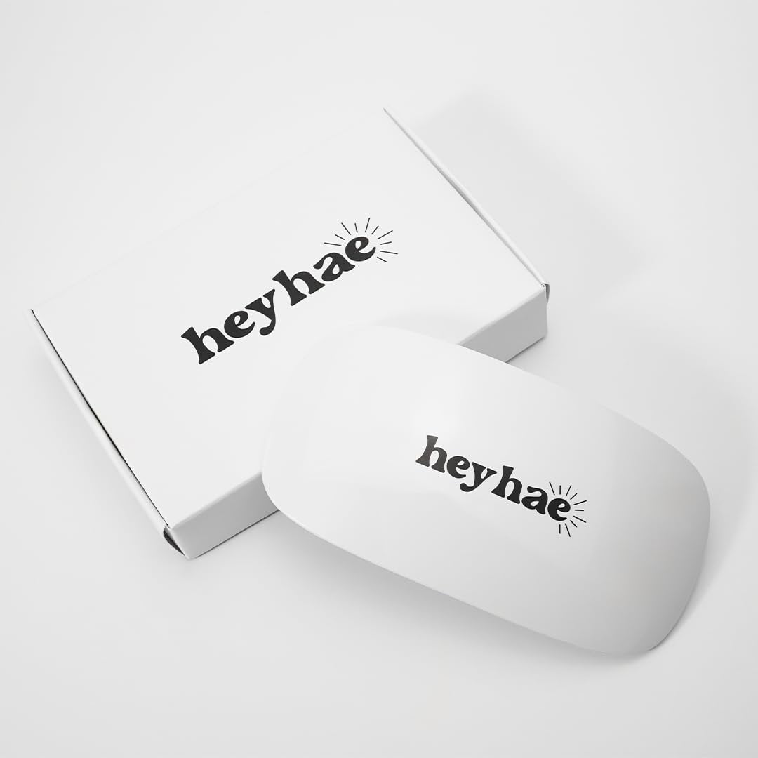 Heyhae 6W Portable UV Lamp for Semi Cured Gel Nail Strips and Top Gel Cure - Lightweight LED Nail Lamp Avelisse