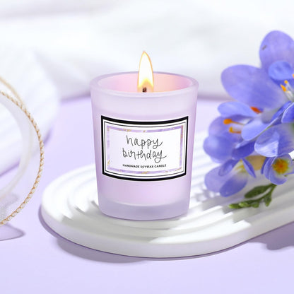 Happy Birthday Purple Gift Basket for Women - Unique Birthday Gifts for Mom, Sister, Best Friend, Female Her Avelisse