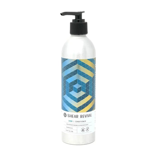 Shear Revival Loom Conditioner - Moisturizing & Hydrating Conditioner for Men & Women, All Natural, Sulfate & Paraben Free, Vegan, Color Safe, Chamomile & Cedar Wood Scent, 10 oz Avelisse