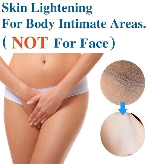 Ceavo Skin Whitening Cream for Intimate Areas, Underarms, Knees, Elbows & Inner Thighs - Dark Spot Remover, 1.7 Fl Oz Avelisse