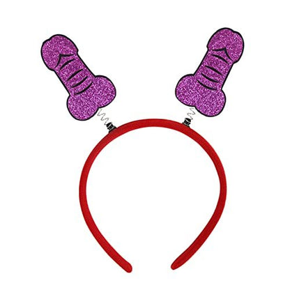 EINCORN Bachelorette Party Headbands for Adults - 7 Naughty Hair Hoops & Funny Photobooth Props for Women