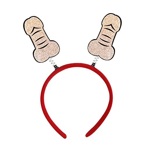 EINCORN Bachelorette Party Headbands for Adults - 7 Naughty Hair Hoops & Funny Photobooth Props for Women - görsel 12