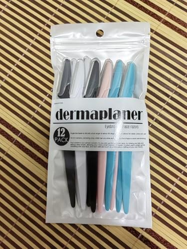 WANGFXWA Dermaplane Razor for Women & Men – 12-Pack Eyebrow Razors & Dermaplaning Tool for Face Shaving & Peach Fuzz Removal - görsel 4