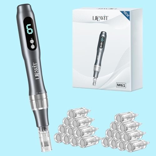 Dermastamp System 0.25mm Microneedling Pen – Derma Roller Alternative for Skin Care Avelisse