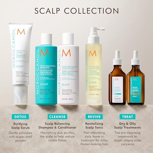 Moroccanoil Purifying Pre-Wash Scalp Scrub – 4.2 Fl. Oz. Deep Cleansing Treatment Avelisse