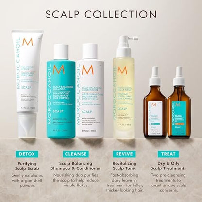 Moroccanoil Purifying Pre-Wash Scalp Scrub – 4.2 Fl. Oz. Deep Cleansing Treatment Avelisse